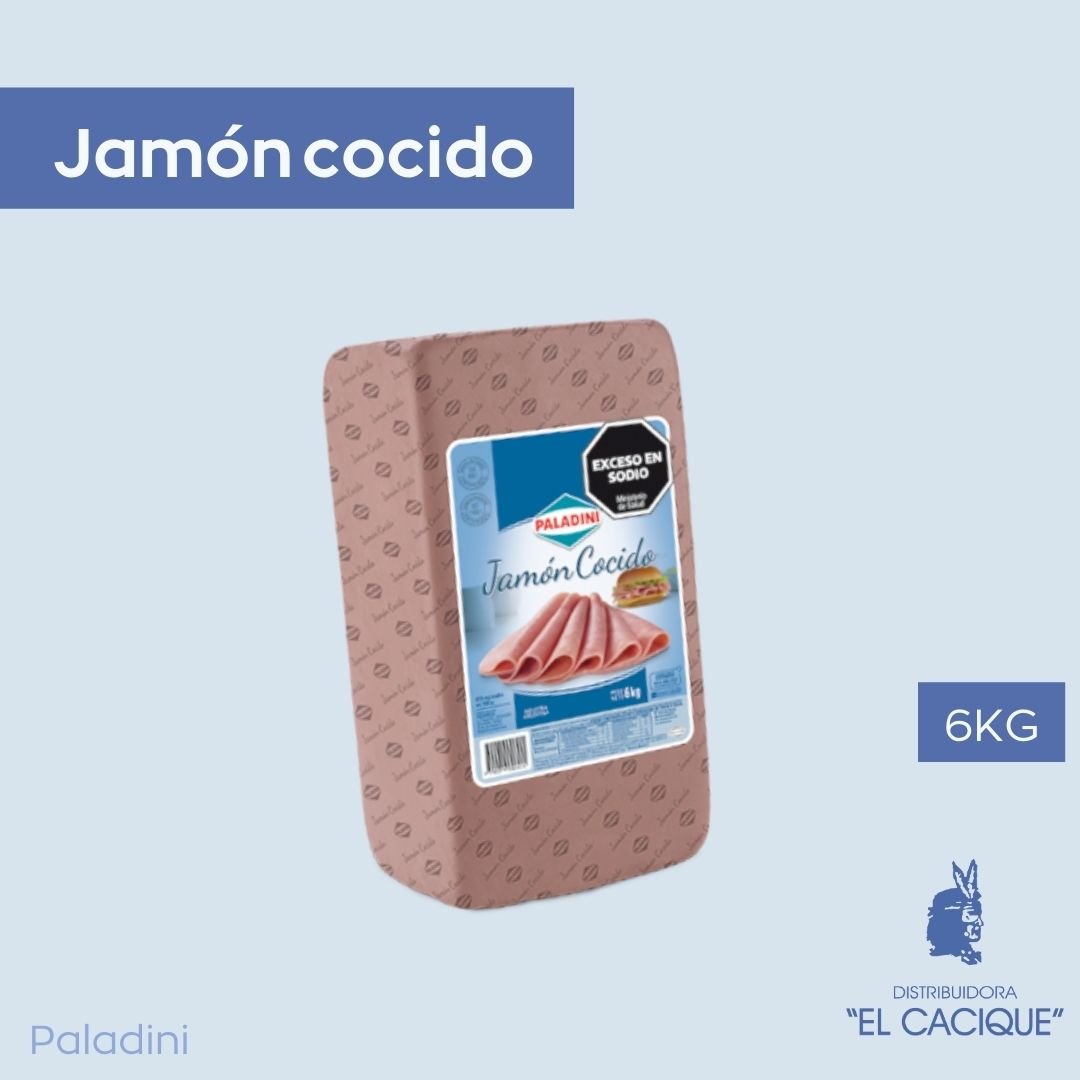JAMON COCIDO X 6 KGS. PALADINI